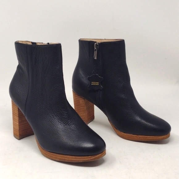 American Rag Women's Hayes Leather Block Heel Boots - Picture 3 of 10